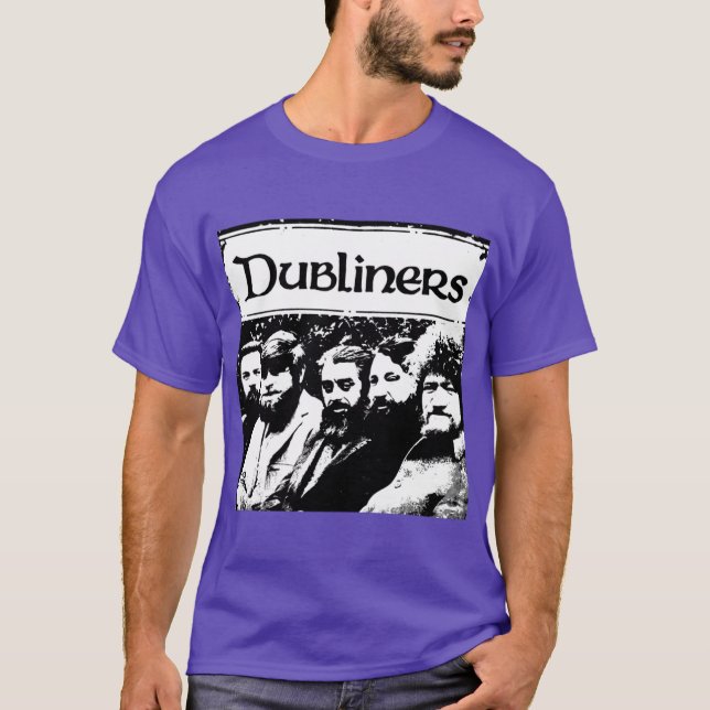 Die Dubliners Retro T-Shirt (Vorderseite)