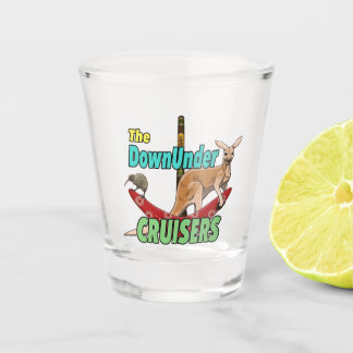 Die DUCs schmeißen Glass Schnapsglas
