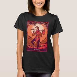 Die dumme Tarot-Karte für den gotischen ösoterisch T-Shirt