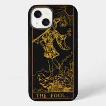 Die dumme Tarot-Karte | Gold und Schwarz |