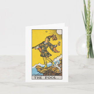 Die dumme Tarot-Karte Karte