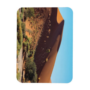 Die Dünen des Sossusvlei in Namibia Magnet