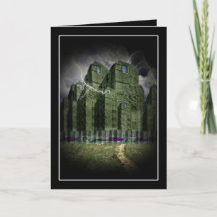 Die Dunkelheit der Spuk Stadt Karte