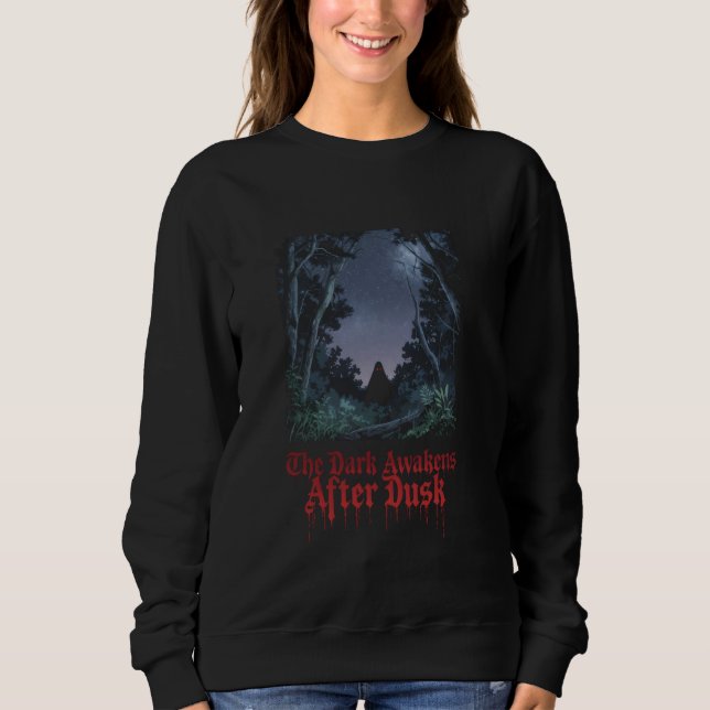 Die Dunkelheit erwacht nach der Dämmerung im Beäng Sweatshirt (Vorderseite)