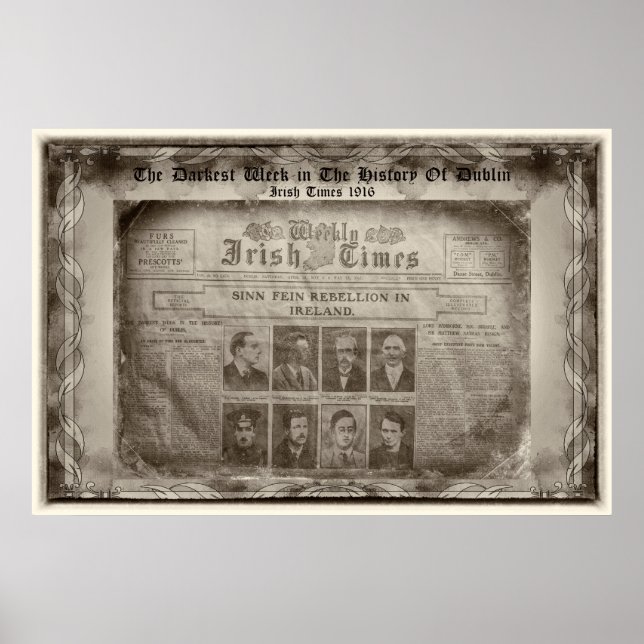Die dunkelste Woche der Geschichte von Dublin Poster (Vorne)