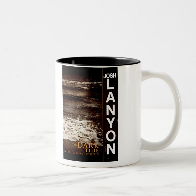 Die dunkle Gezeiten-Tasse Zweifarbige Tasse (Rechts)