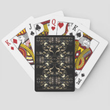 "Die dunkle Meditation", Kartenspielen