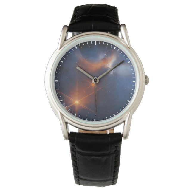 Die dunkle säkulare Wolke des Chamäleons I Armbanduhr (Vorderseite)