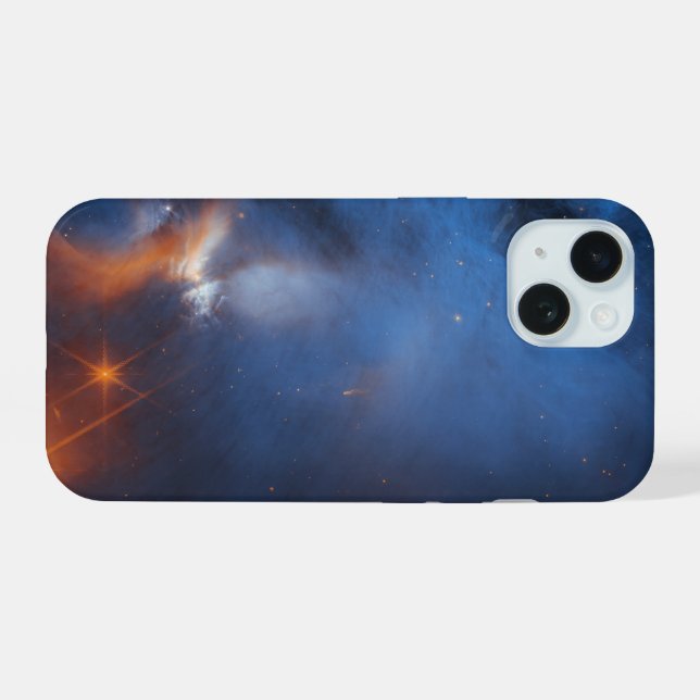 Die dunkle säkulare Wolke des Chamäleons I iPhone 15 Hülle (Rückseite (Horizontal))