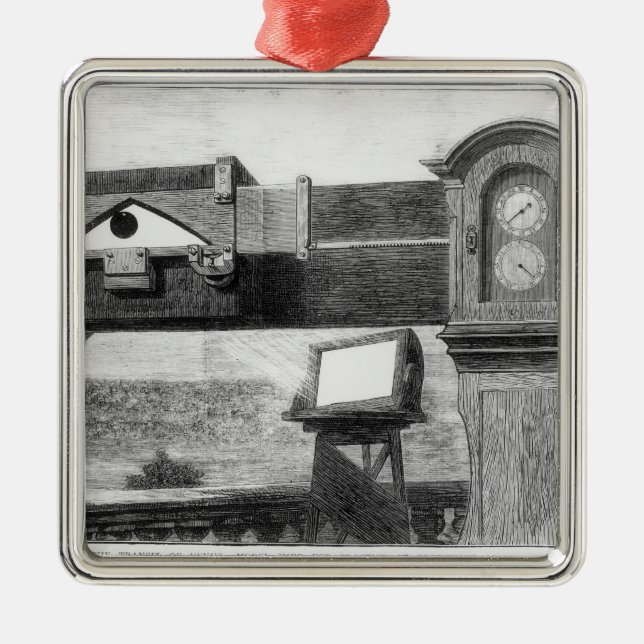 Die Durchfahrt von Venus Silbernes Ornament (Vorne)