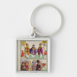 Die Durchführung von Jan Hus Schlüsselanhänger