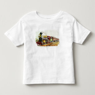 Die durchgehenden drücken aus kleinkind t-shirt