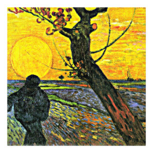 Die Dusche, ein Kunstwerk von Vincent van Gogh Fotodruck