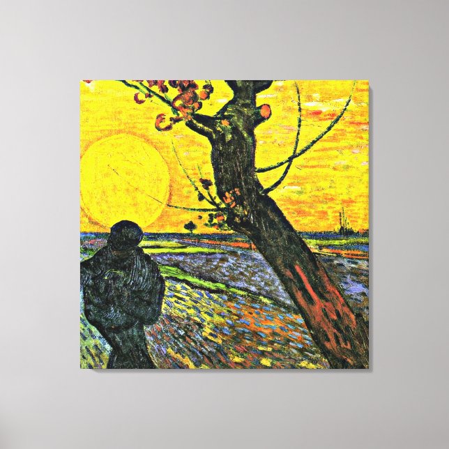 Die Dusche, ein Kunstwerk von Vincent van Gogh Leinwanddruck (Vorderseite)