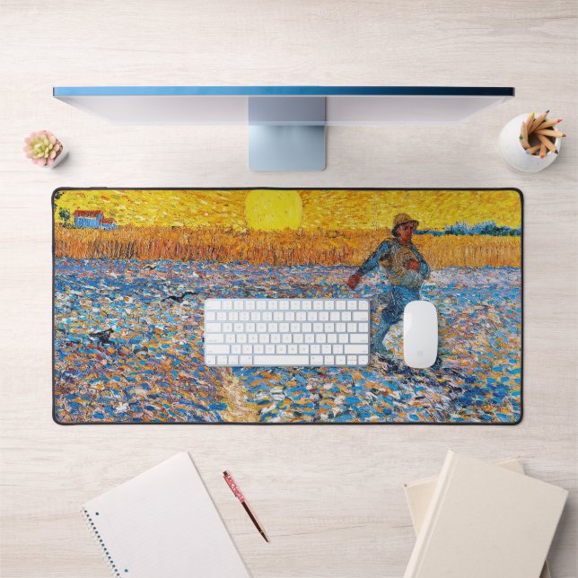 Die Dusche, Van Gogh Schreibtischunterlage (Büro 1)
