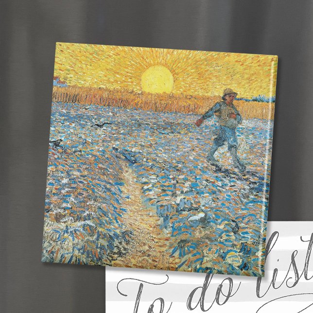 Die Dusche | Vincent van Gogh Magnet (Von Creator hochgeladen)