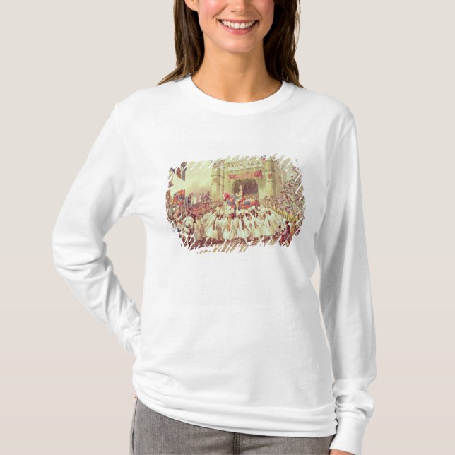 Die Dusche von Gold T-Shirt (Vorderseite)