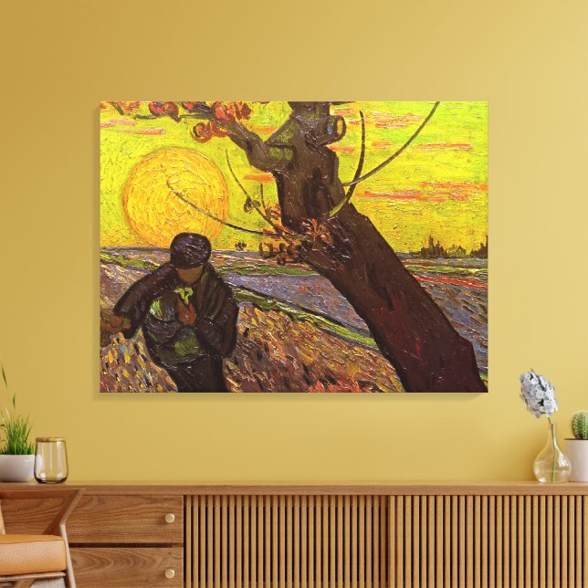 Die Dusche von Vincent van Gogh Leinwanddruck (Insitu (Wohnzimmer))