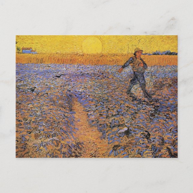 Die Dusche von Vincent van Gogh Postkarte (Vorderseite)