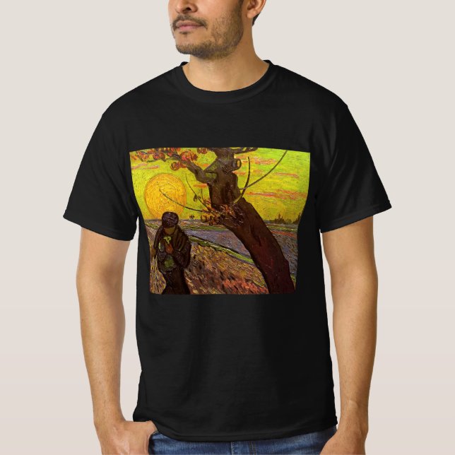 Die Dusche von Vincent van Gogh T-Shirt (Vorderseite)