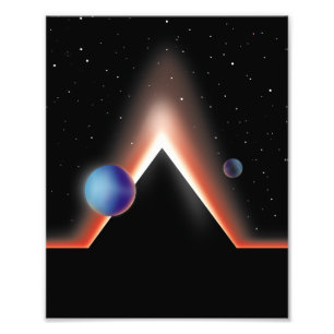 Die Ebenen des Mars Fotodruck