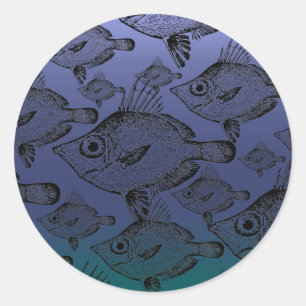 Die Eber-Fische - Aufkleber