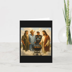 Die echte Gang trifft sich im Himmel Phil Funny Me Karte