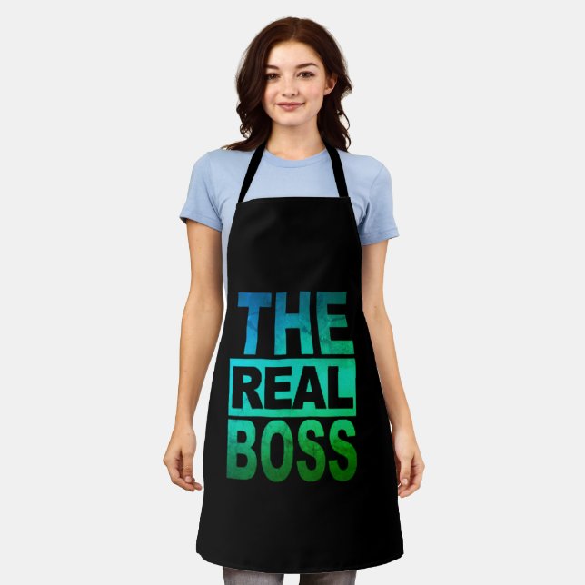 Die echten Boss-Schürze Schürze (Getragen)
