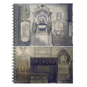 Die Ecke der Dichter, Platte F von "Westminster Notizblock