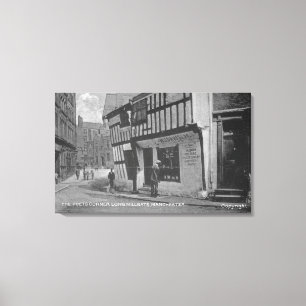 Die Ecke des Dichters Leinwanddruck