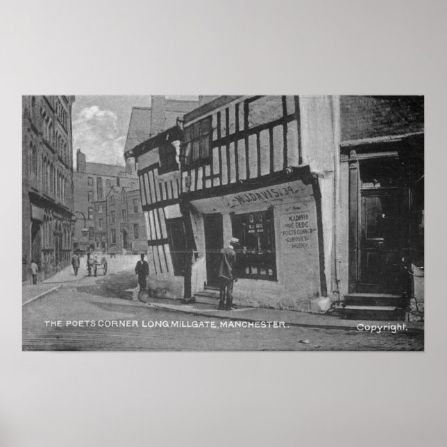 Die Ecke des Dichters Poster (Vorne)