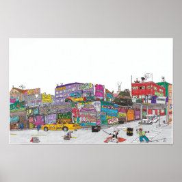 Die Ecke von Tree & Wayne Poster