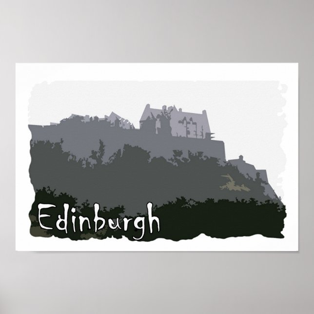 Die Edinburgh-Stimmung Poster (Vorne)