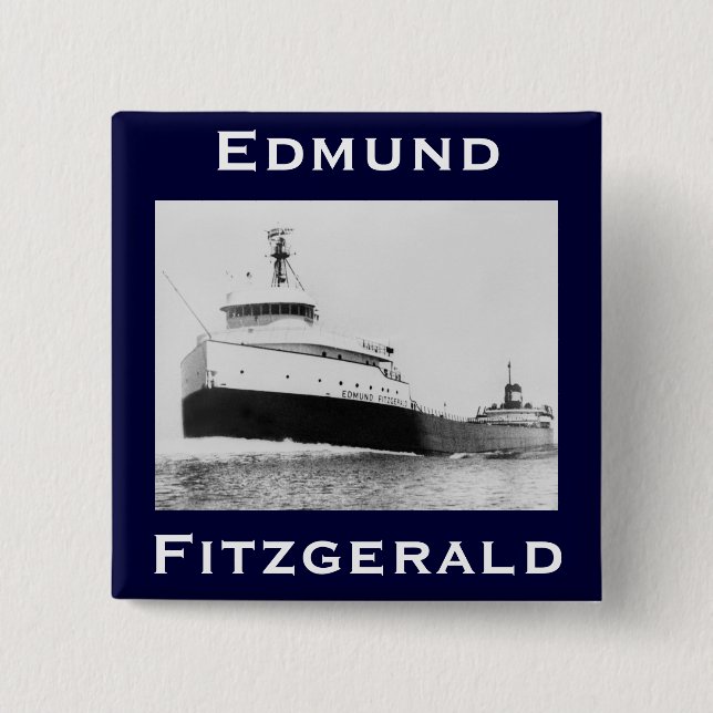 Die Edmund Fitzgerald Button (Vorderseite)