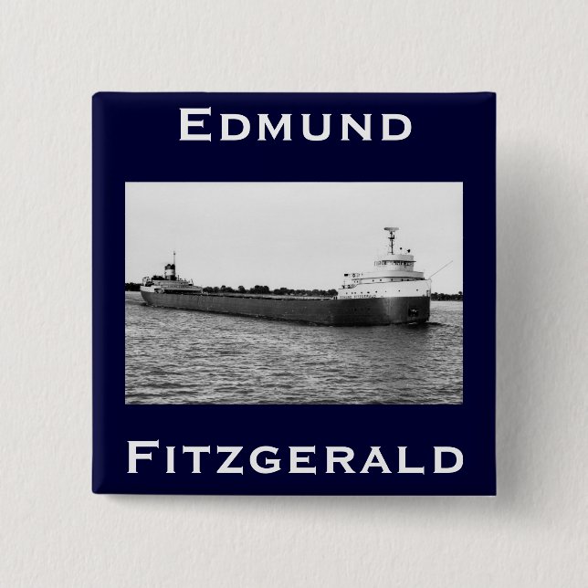 Die Edmund Fitzgerald Button (Vorderseite)