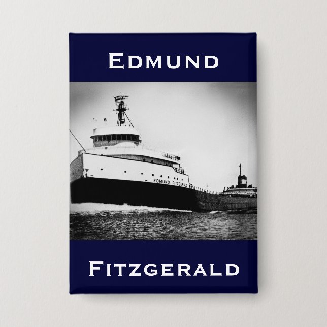 Die Edmund Fitzgerald Button (Vorderseite)