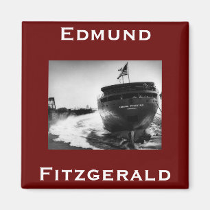 Die Edmund Fitzgerald Magnet
