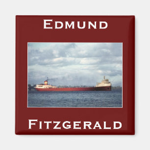 Die Edmund Fitzgerald Magnet