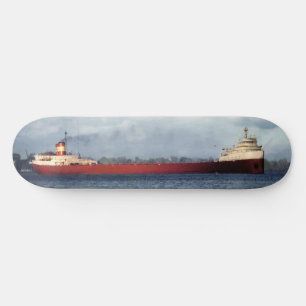 Die Edmund Fitzgerald mit Besatzungsnamen Skateboard