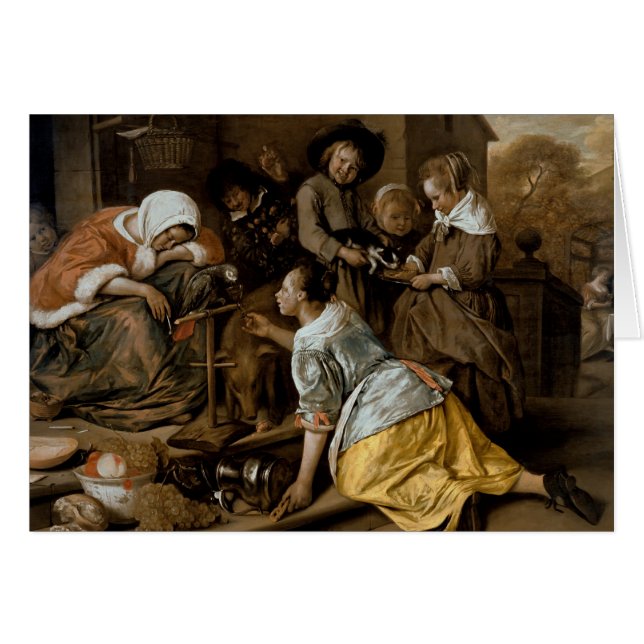 Die Effekte der Zügellosigkeit, c.1663-65 (Vorderseite (Horizontal))
