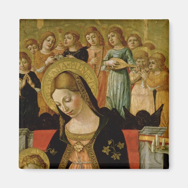 Die Ehe der Heiligen Catherine von Siena Magnet (Vorne)