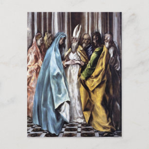 Die Ehe der Jungfrau Postkarte