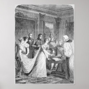 Die Ehe der Prinzessin Charlotte von Poster
