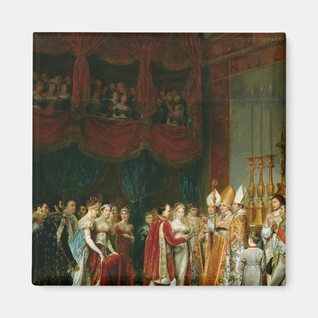 Die Ehe von Napoleon I. und Marie Magnet (Vorne)