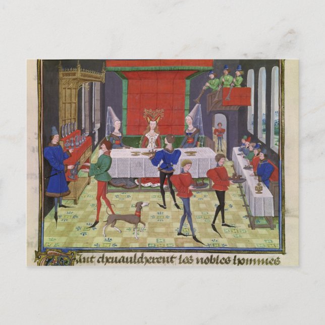 Die Ehe von Renaud in Montauban und Clarisse Postkarte (Vorderseite)