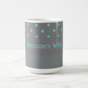 Die Ehefrau der Diakons Kaffeetasse