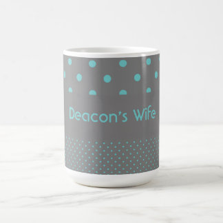 Die Ehefrau der Diakons Kaffeetasse