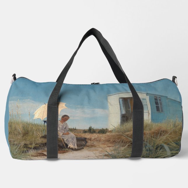 Die Ehefrau des Künstlers mit der Karawane 1911 Duffle Bag (Vorderseite)