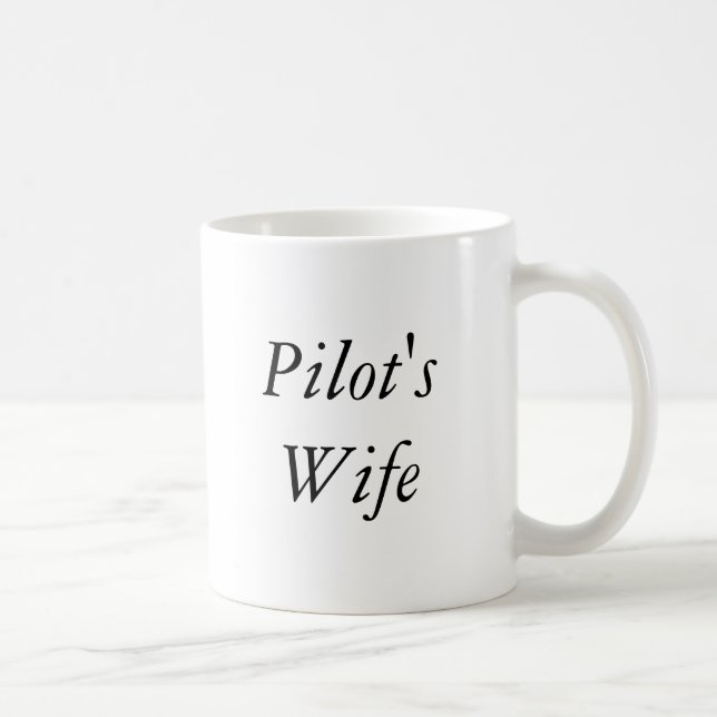 Die Ehefrau des Pilot Kaffeetasse (Rechts)