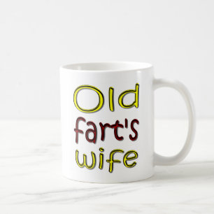 Die Ehefrau-lustige Kaffee-Tasse der alten Furz Kaffeetasse